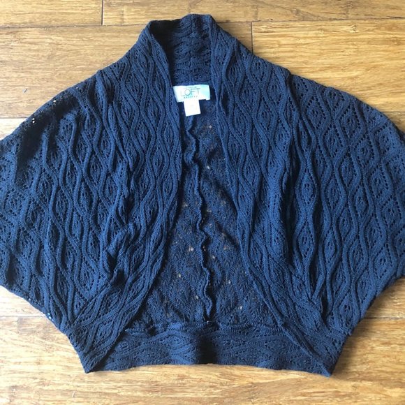 LOFT Petites Black Bolero Size Small Petites (SP) - Picture 2 of 8